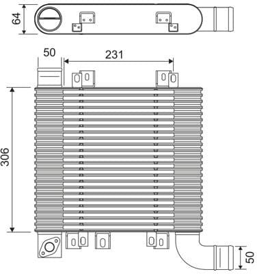 Charge Air Cooler 818398