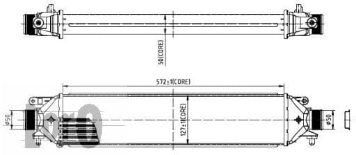 Charge Air Cooler LORO 016-018-0002 - image 3