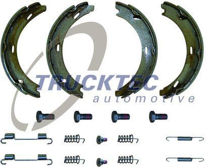Brake Shoe Set, parking brake 02.35.006