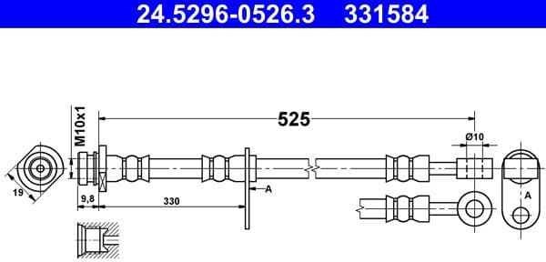 Brake Hose 24529605263