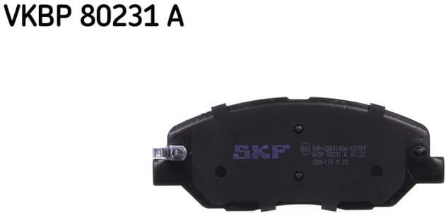 Brake pads front VKBP 80231 A - image 4