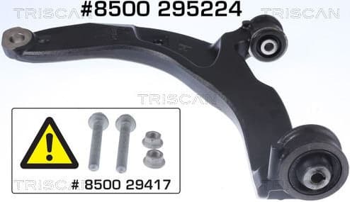 Control/Trailing Arm, wheel suspension 8500 295224