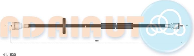 Speedometer Cable 41.1530