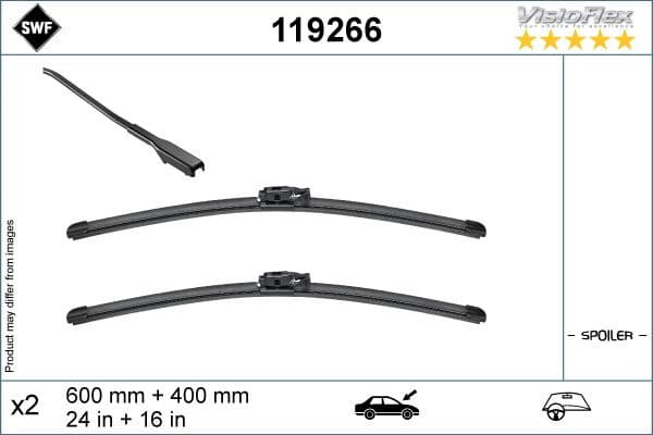 Wiper Blade DAS ORIGINAL SET 119266