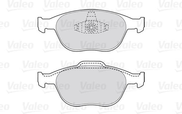 Brake Pad Set, disc brake ESSENTIAL 301639