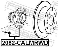 Wheel Hub 2082-CALMRWD - image 2