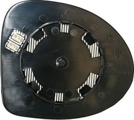 Mirror Glass, exterior mirror LORO 3137G03