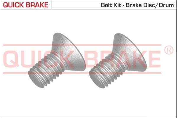 Screw Set, brake disc 11669K