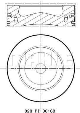 Piston 028PI00168000