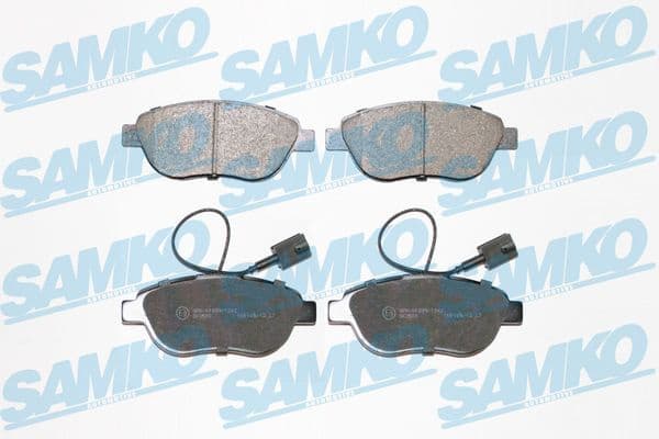 Brake Pad Set, disc brake 5SP1657