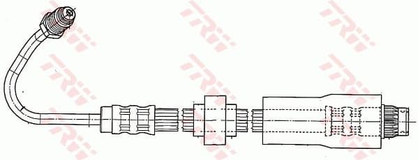 Brake Hose PHB542 - image 4