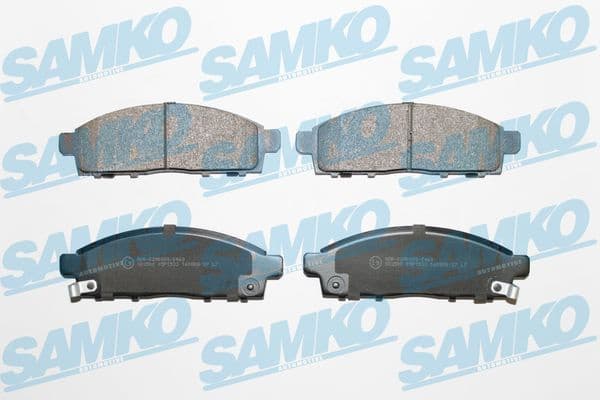 Brake Pad Set, disc brake 5SP1533