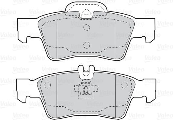 Brake Pad Set, disc brake ESSENTIAL 302039 - image 2