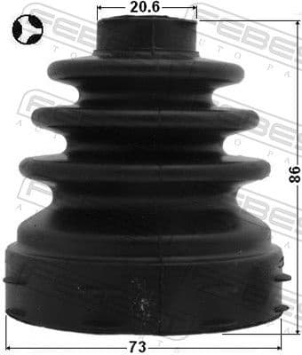 Bellow, drive shaft 2115-CB320ATT - image 2