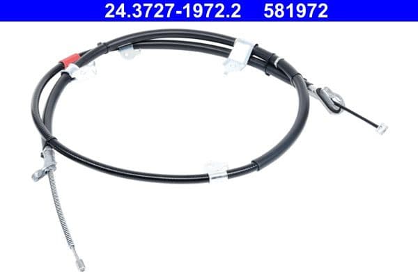 Cable Pull, parking brake 24.3727-1972.2 - image 2