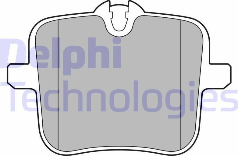 Brake Pad Set, disc brake LP3617