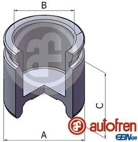 Piston, brake caliper D025701