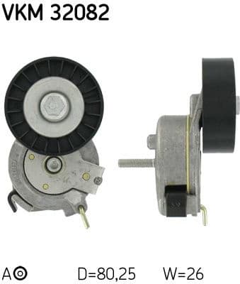 Belt Tensioner, V-ribbed belt VKM 32082 - image 2