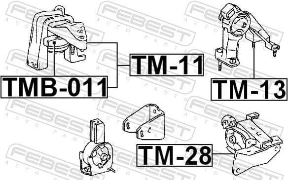Mounting, engine TM-11 - image 2