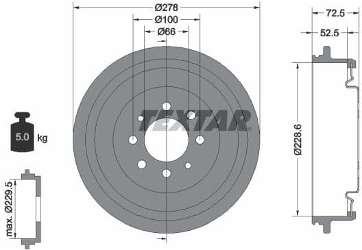 Brake Drum 94013700