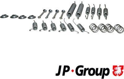 Accessory Kit, brake shoes JP 1163950410