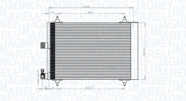 Condenser, air conditioning 350203839000