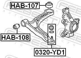 Ball Joint 0320-YD1 - image 2