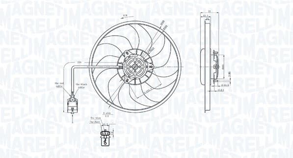 Fan, engine cooling 069422712010 - image 2