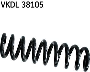Suspension Spring VKDL38105 - image 2