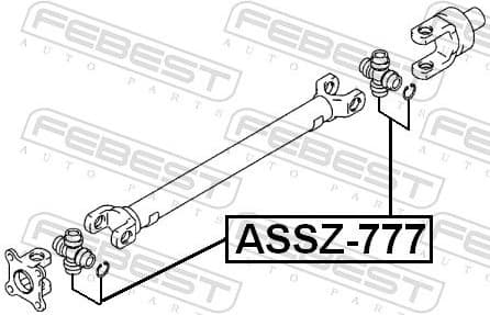 Joint, propshaft ASSZ-777 - image 2