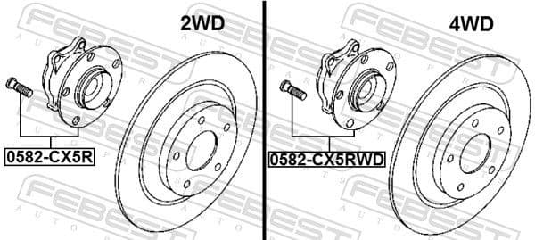 Wheel Hub 0582-CX5R - image 2