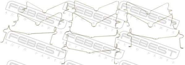 Spring, disc brake pad 0103-002-PCS10