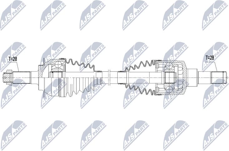 Drive Shaft NPW-SU-019