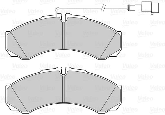 Brake Pad Set, disc brake ESSENTIAL 302291 - image 2