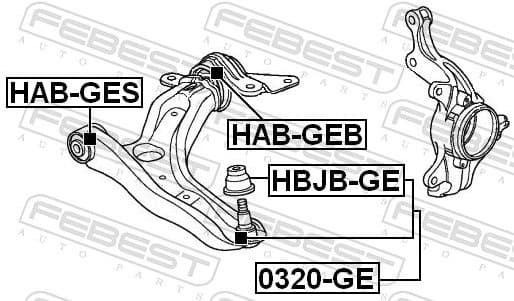 Bellow, ball joint HBJB-GE - image 2