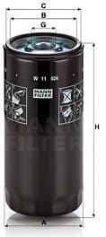 Oil Filter W11024