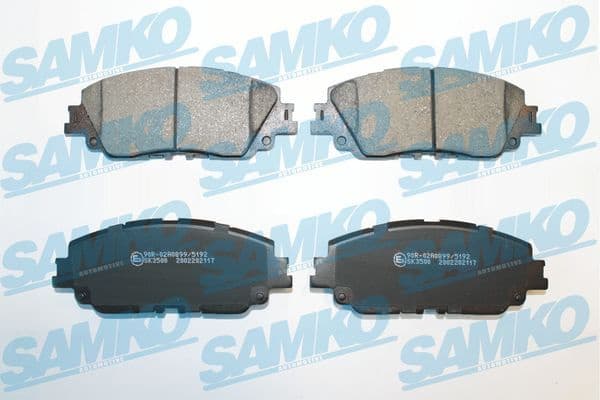Brake Pad Set, disc brake 5SP2117