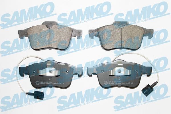 Brake Pad Set, disc brake 5SP1612