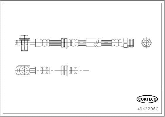 Brake Hose 49422060