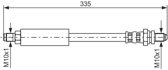 Brake Hose 1 987 476 627