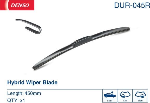 Wiper Blade Hybrid Wiper Blade DUR-045R - image 2