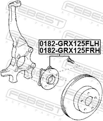 Wheel Hub 0182-GRX125FLH - image 2