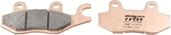 Brake Pad Set, disc brake Sinter Street MCB615SV - image 2
