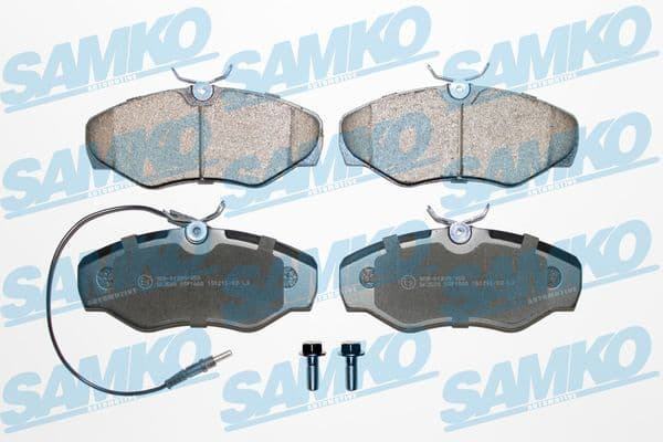 Brake Pad Set, disc brake 5SP1660