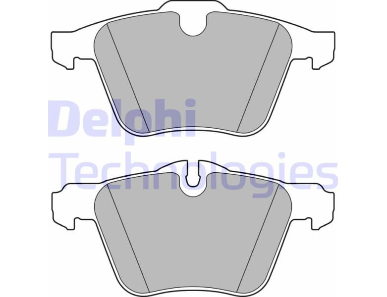 Brake Pad Set, disc brake LP2766
