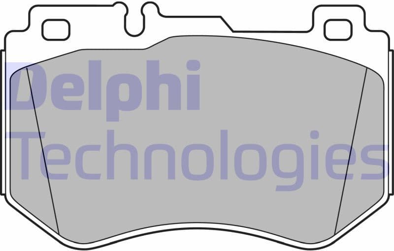 Brake Pad Set, disc brake LP3137