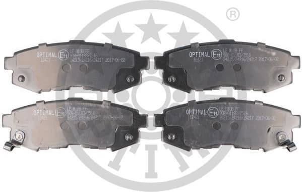 Brake Pad Set, disc brake BP-12421