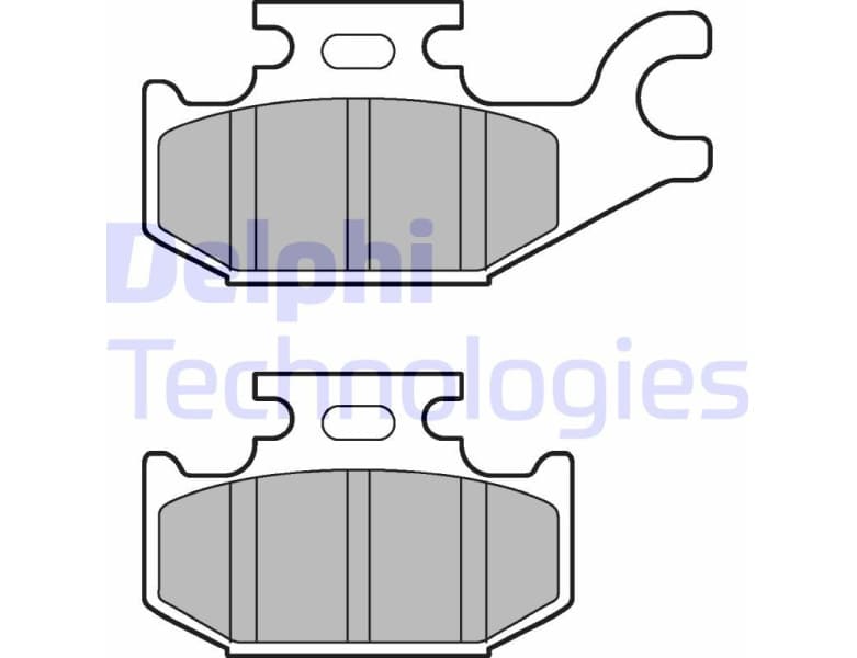 Brake Pad Set, disc brake LP3191