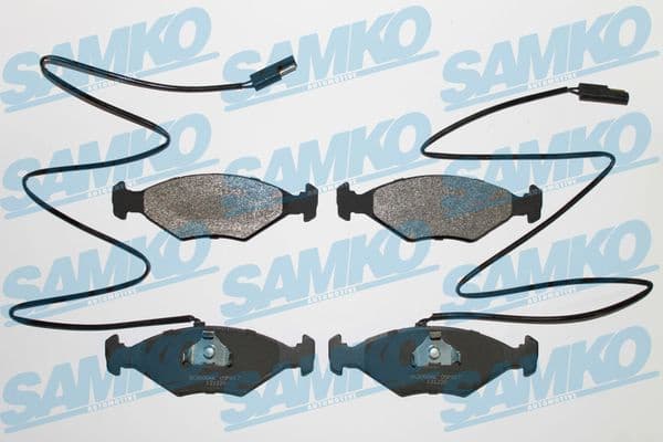 Brake Pad Set, disc brake 5SP017