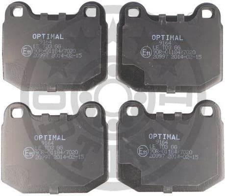 Brake Pad Set, disc brake BP-09164